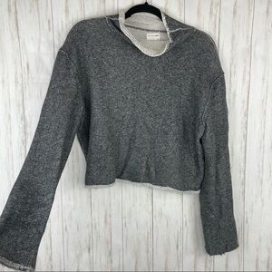 Rag and bone cowl gray sweatshirt